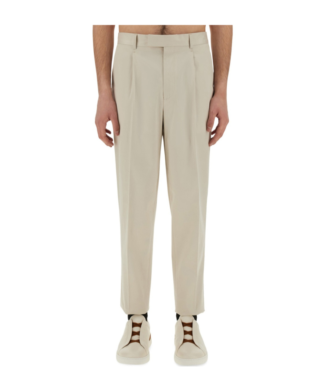 ZEGNA BELT LOOPS SLACKS