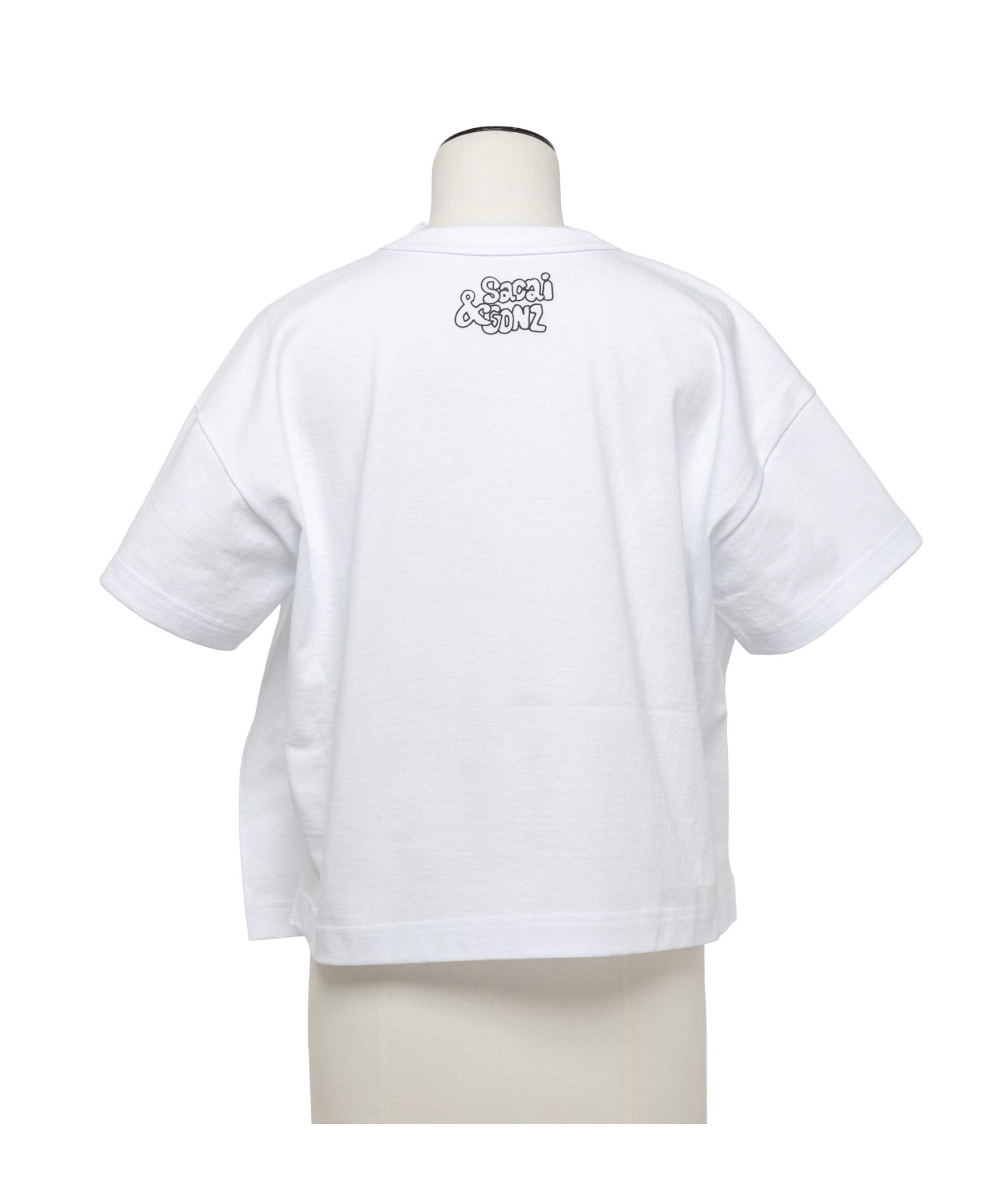 Sacai Short-sleeved T-shirt In White