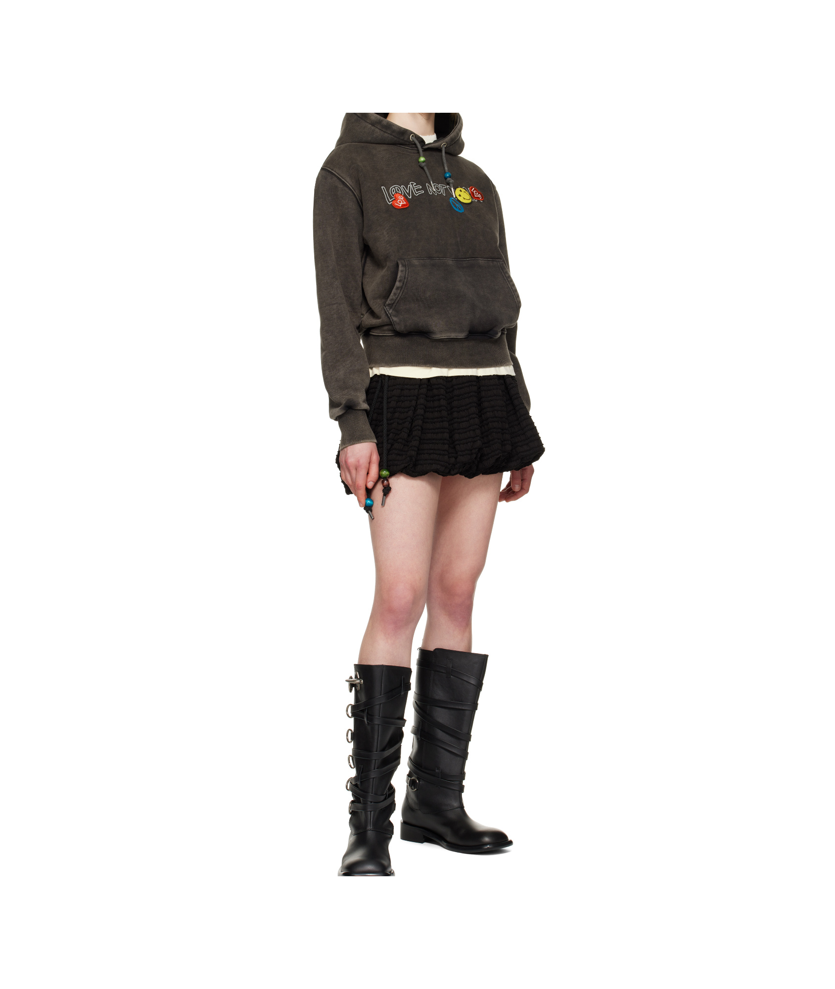 Shop Andersson Bell Balloon Mini Skirt In Black