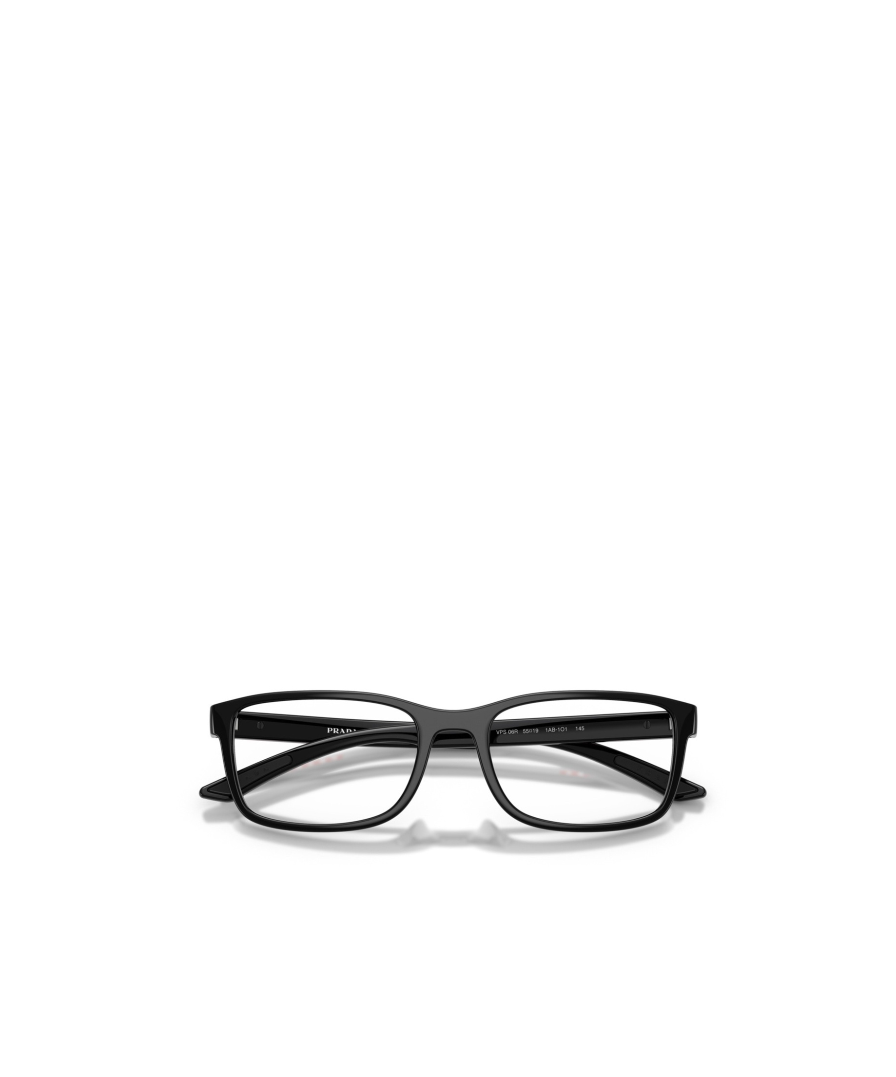 Prada Full Frame Plain Mirror In Black