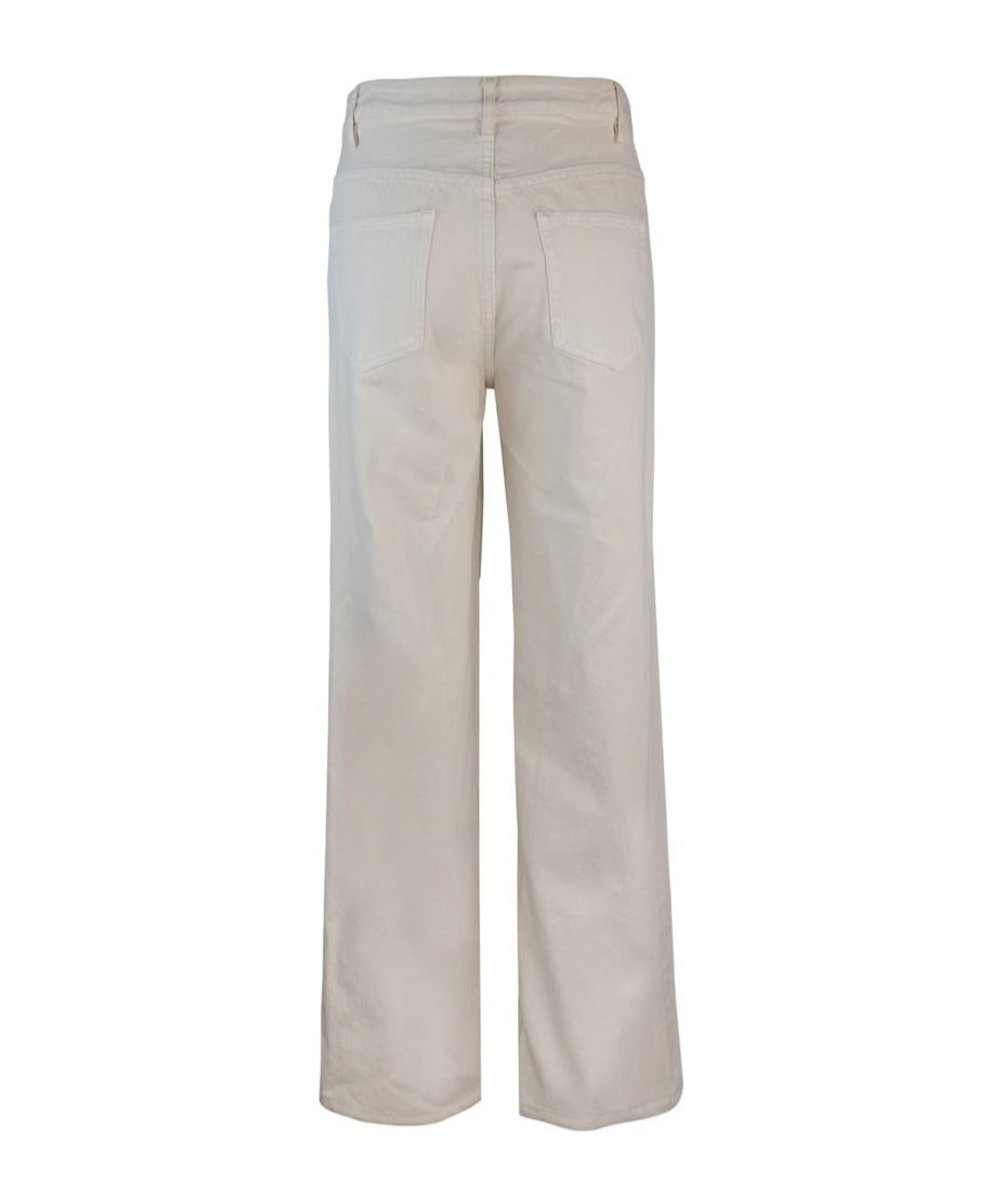 Shop Apc Elisabeth Jeans In Nude