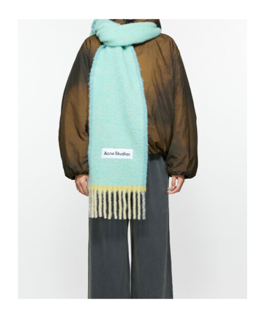 ACNE STUDIOS FRINGED SCARF