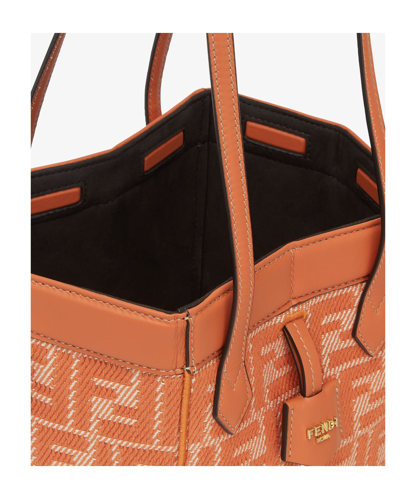 Fendi Origami` Shoulder Bag In Red