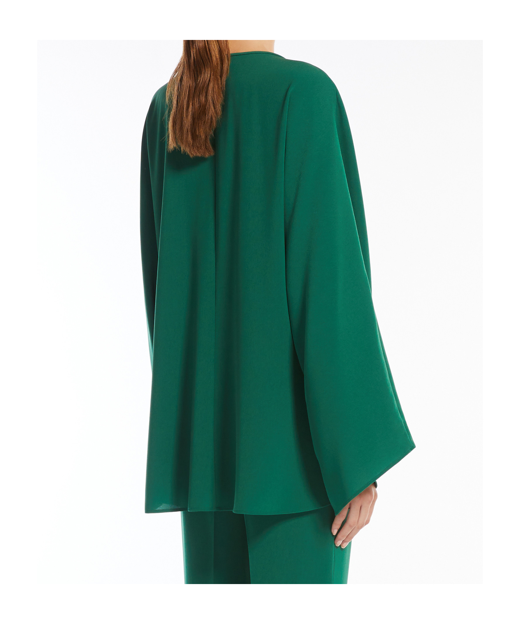 Max Mara Long Sleeve Shirt In Green