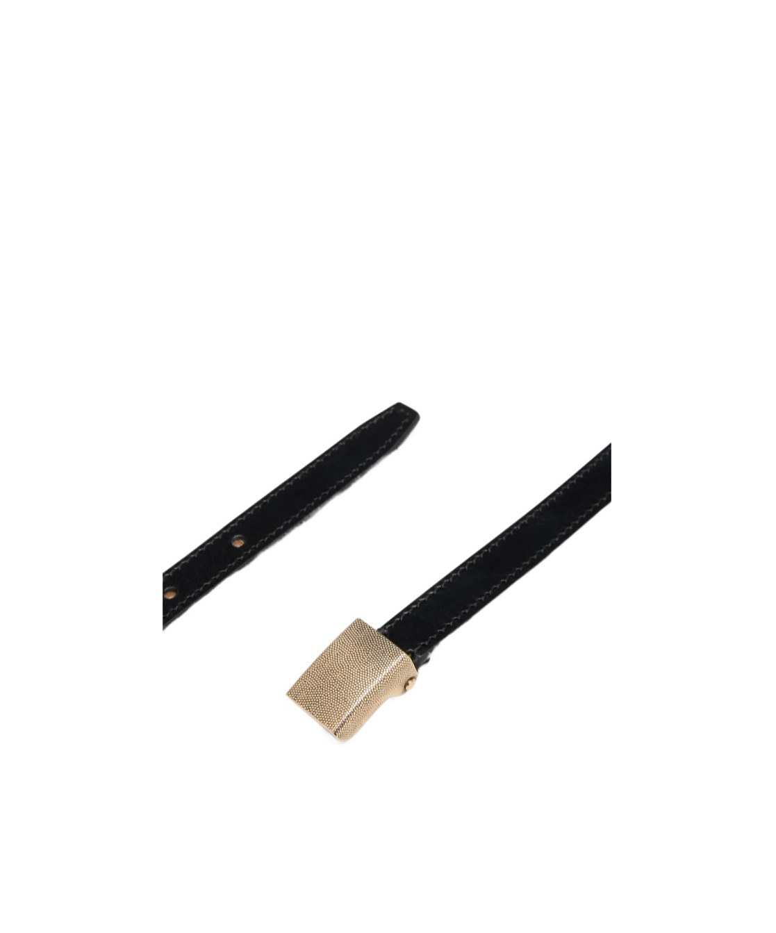 Lemaire Clip Belt 15mm In Black