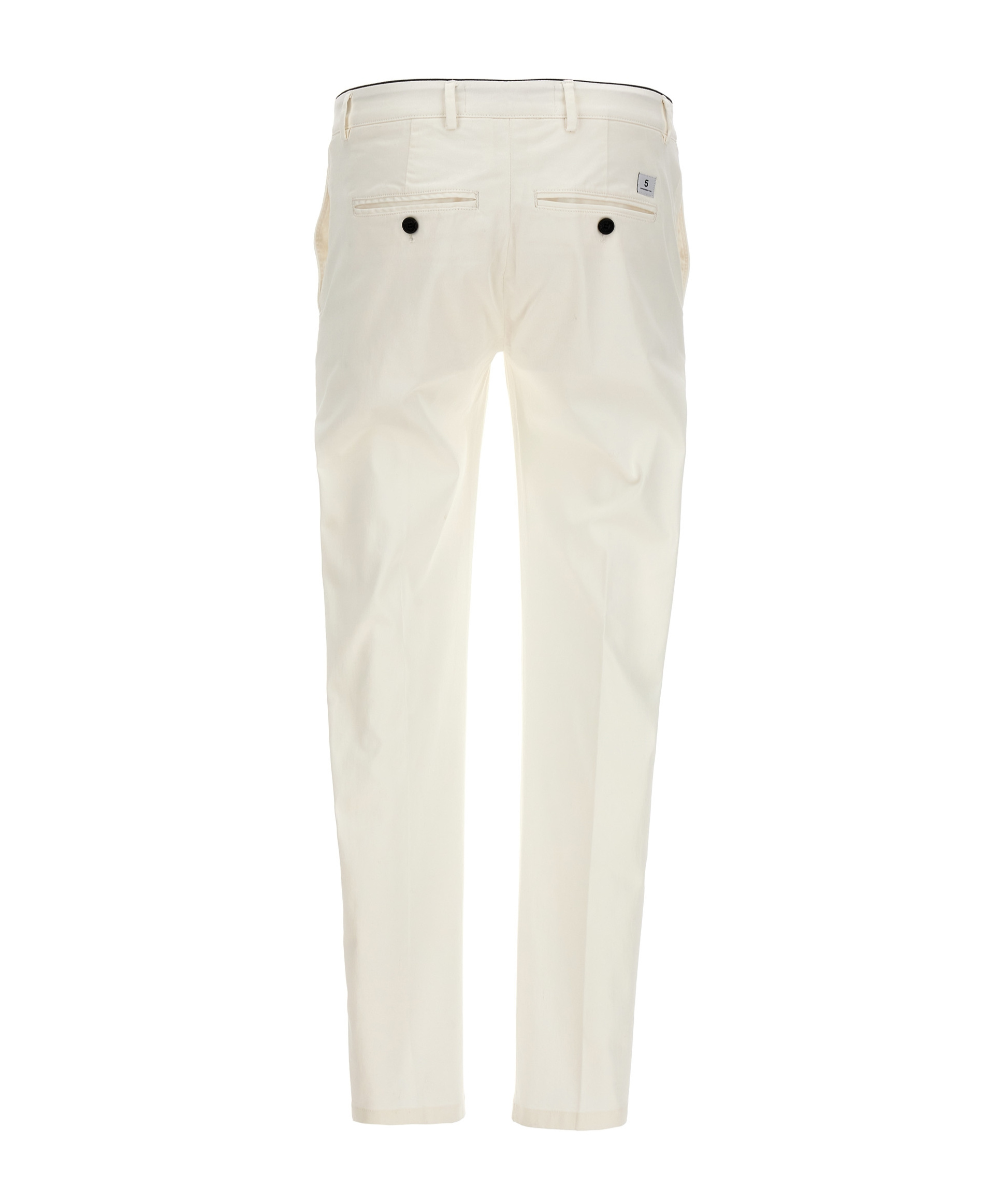 Department Five Prince Tailored Pants Back And Front Pockets In White