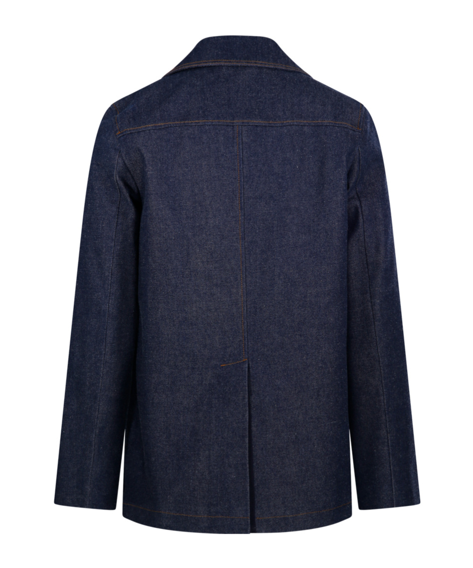Gucci Denim Blazer In Blue