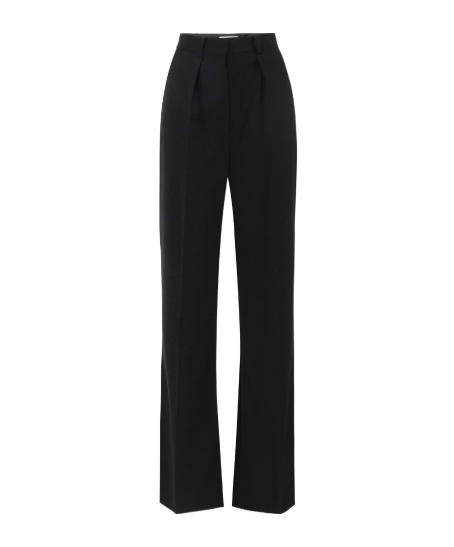 Elisabetta Franchi Straight-leg Tailored Trousers In Black