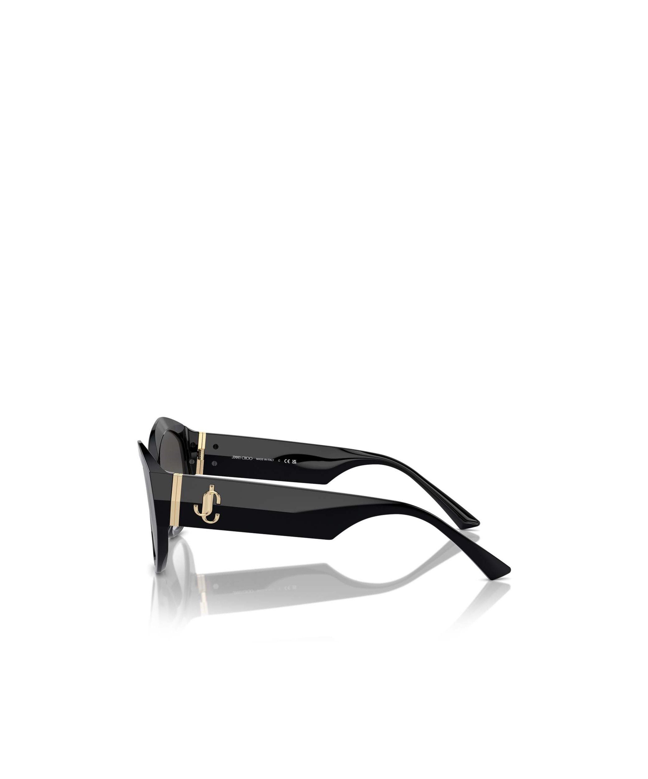 Jimmy Choo Womens Black Jc5007 Phantos-frame Actetate Sunglasses In Black