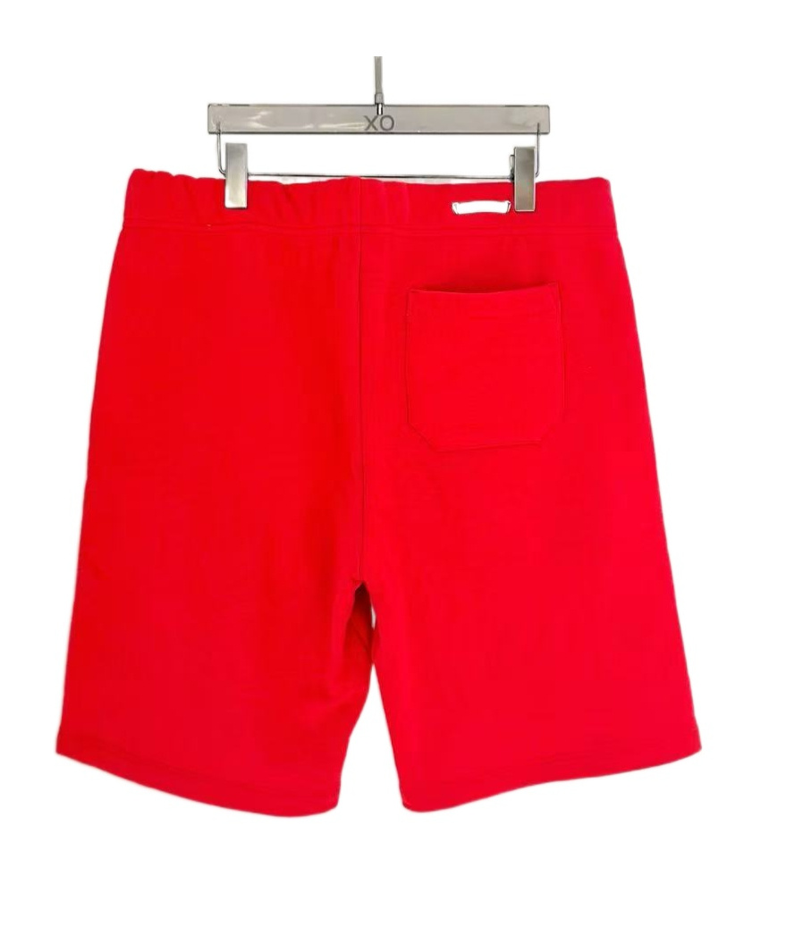 Chrome Hearts Belt Loop Shorts In Red