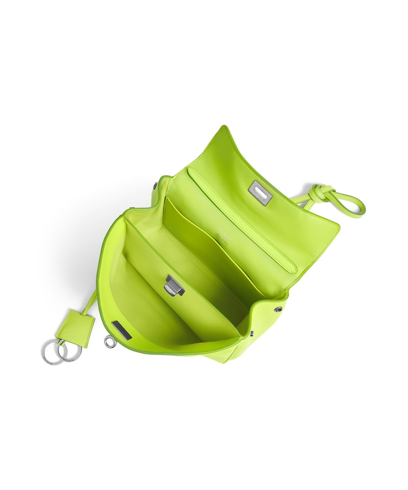 Balenciaga Women's Rodeo Handbag Mini In Granny Green
