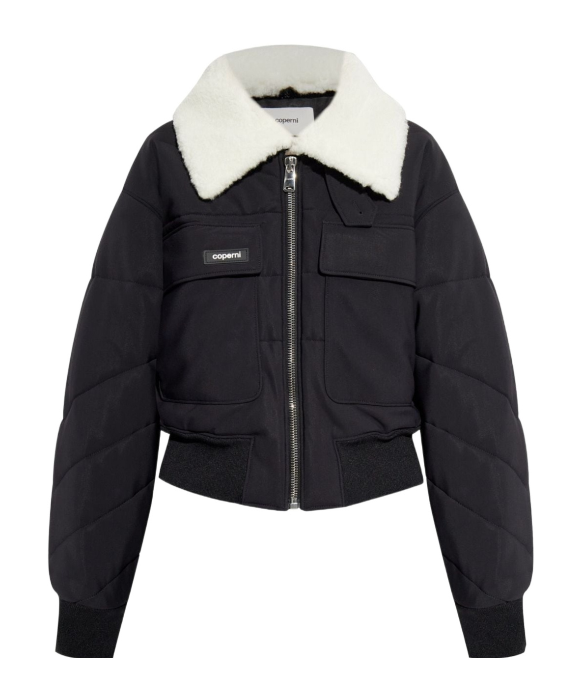 Coperni Long-sleeved Casual Jacket In Black