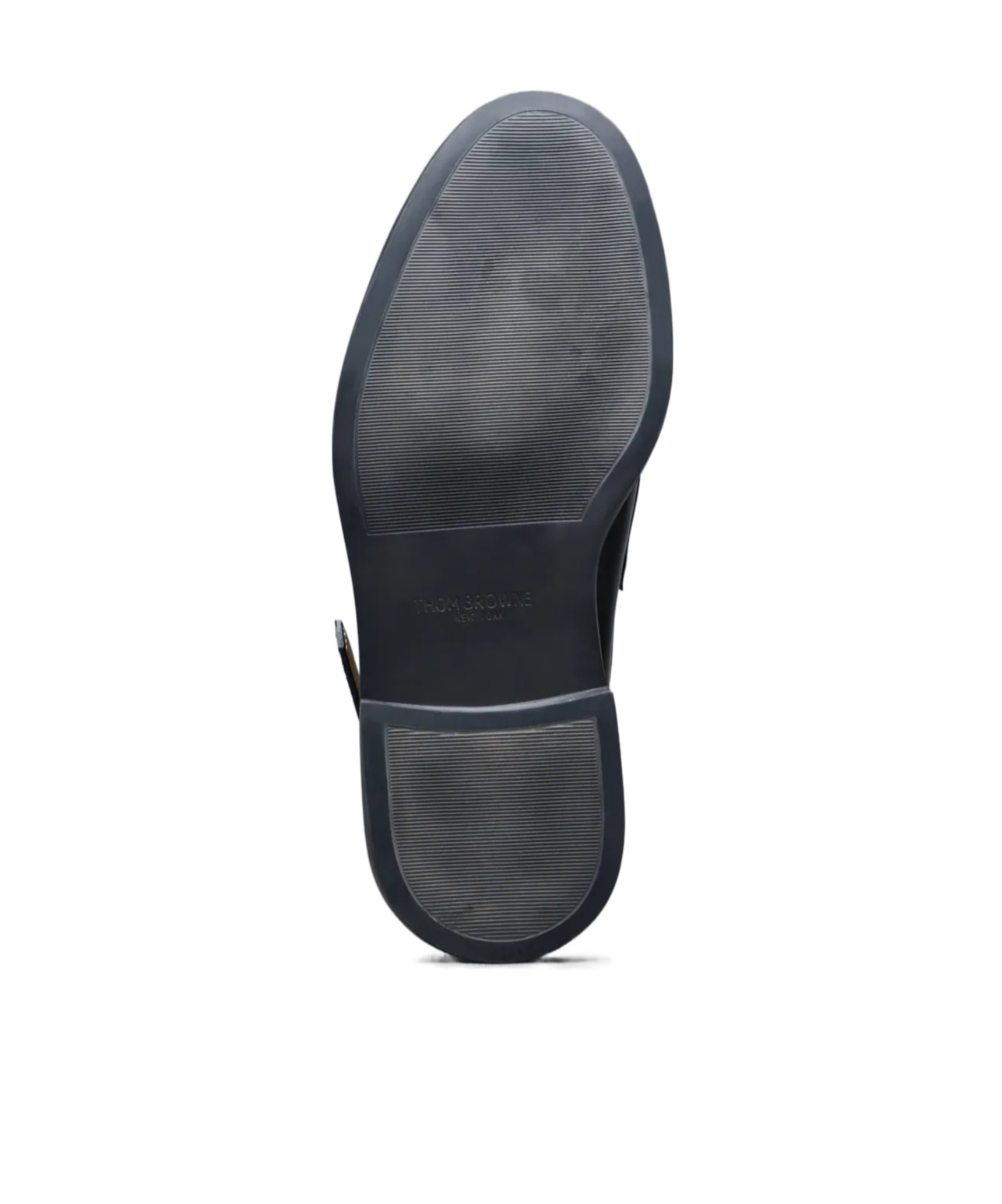 Thom Browne Cut Out Slingback Penny Loafer In Black