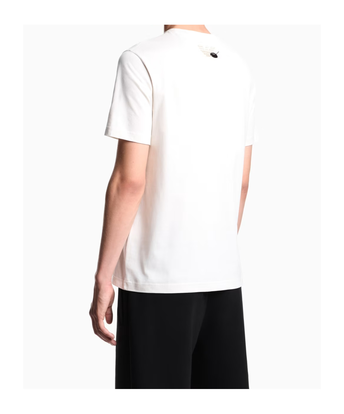 Emporio Armani Graphic-print T-shirt In White