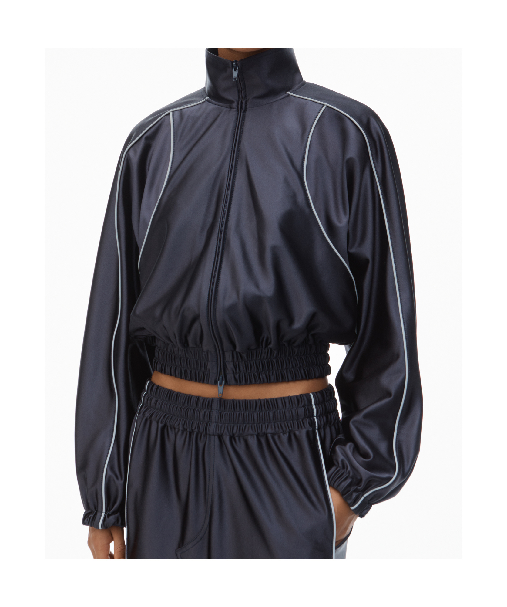 Alexander Wang Deconstructed Jacket In Black
