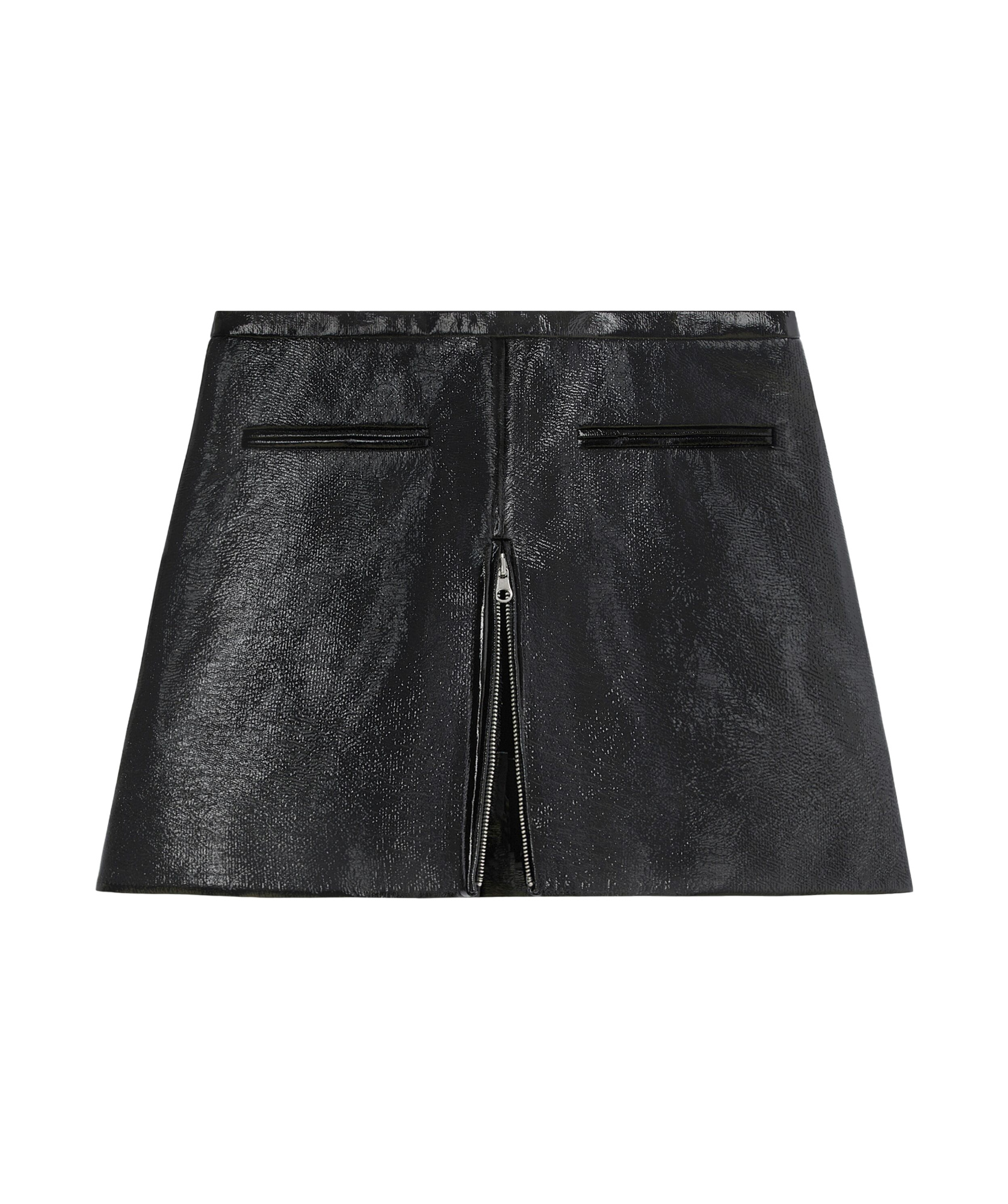 COURRÈGES HERITAGE COATED MINISKIRT
