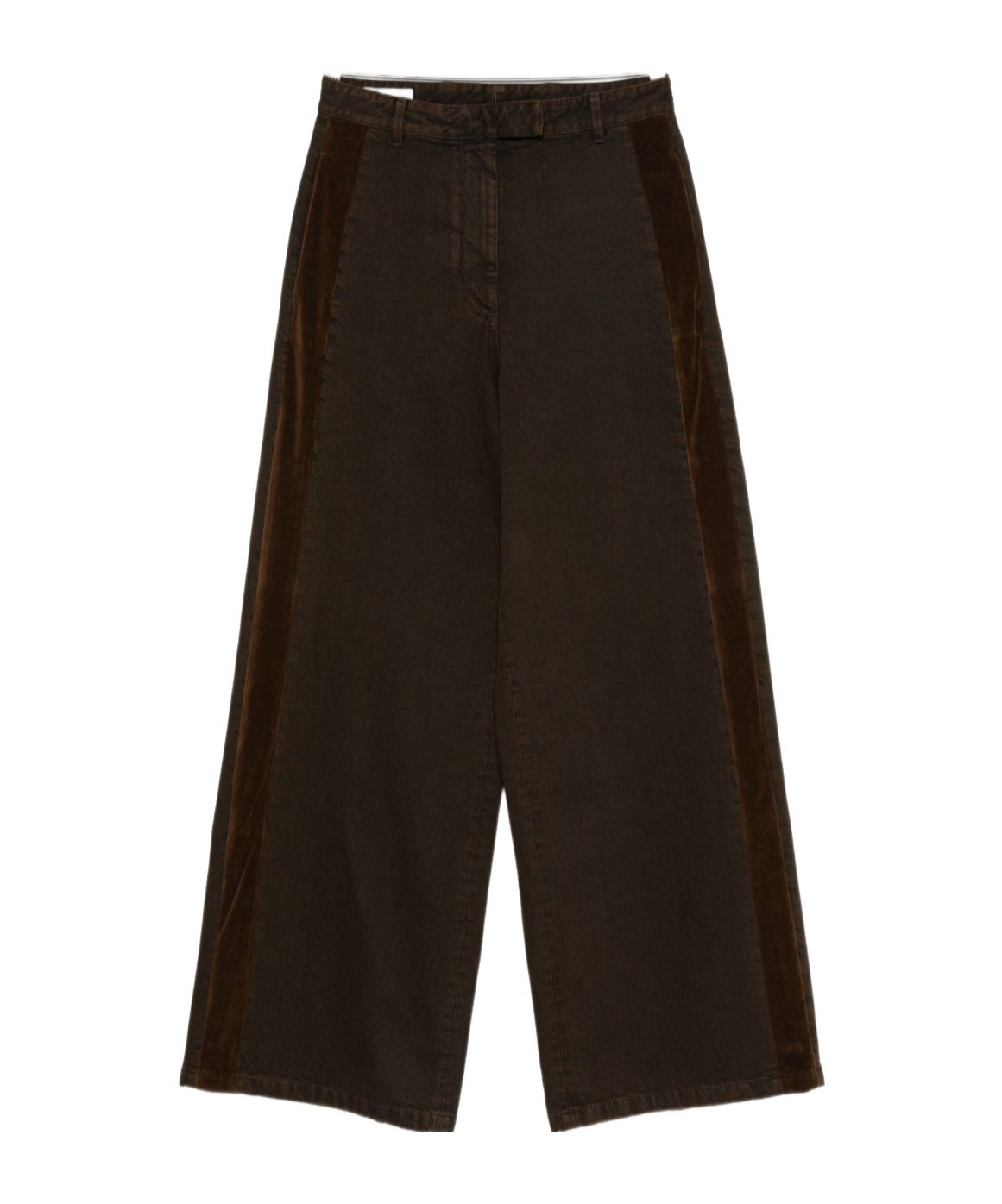 Dries Van Noten Women Penn Cotton Trousers In Brown