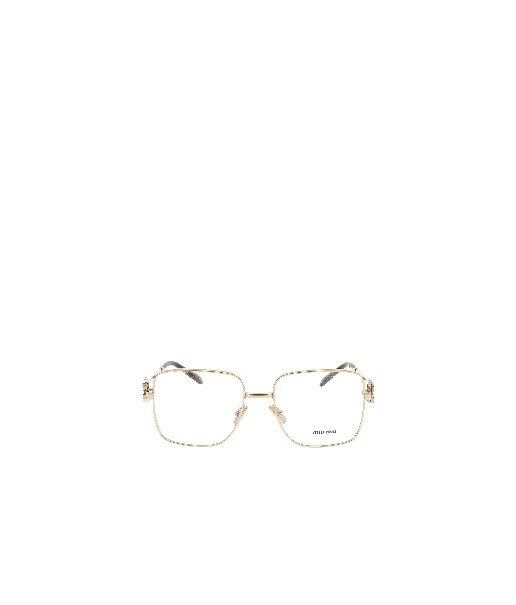Miu Miu Logo Flat Mirror In White