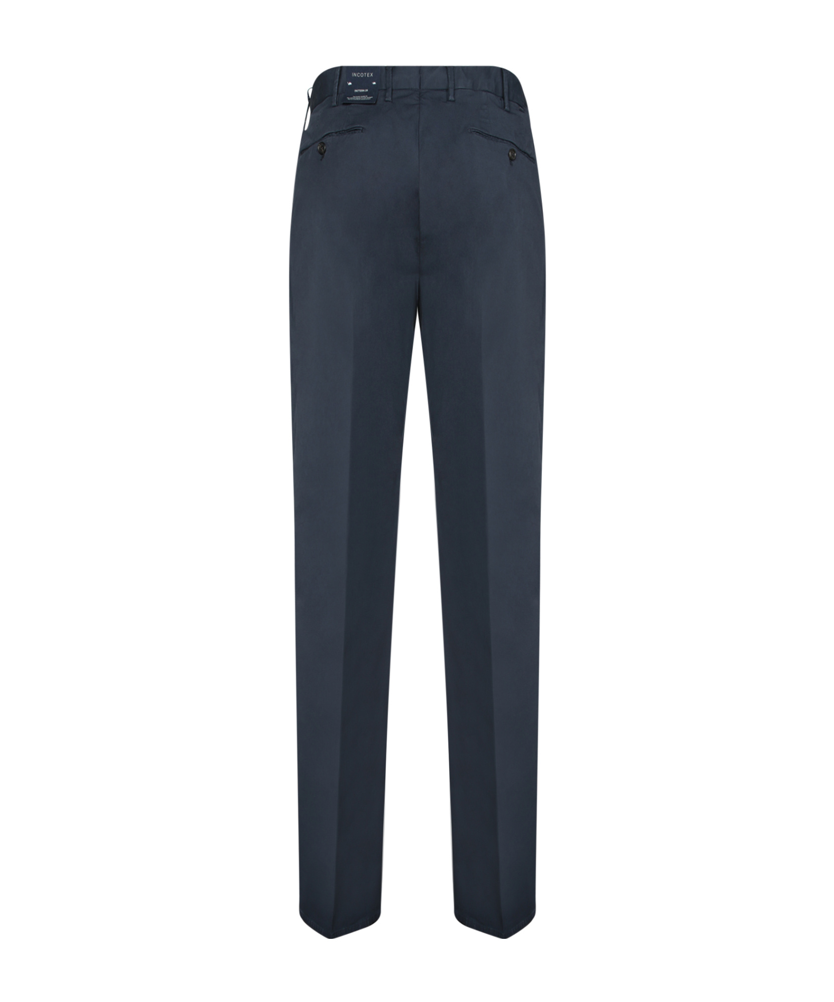 Incotex Batavia Blue Trousers In Blue