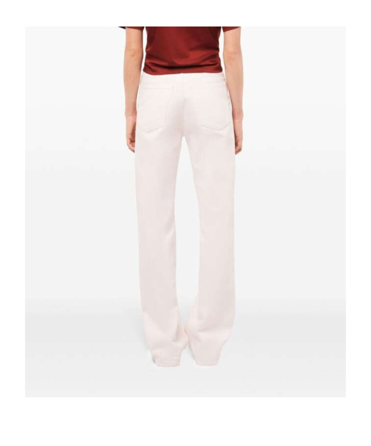 Rabanne Paillette-embellished Flared Jeans In White