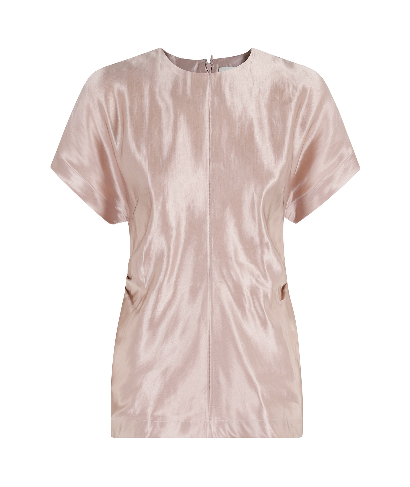 Shop Loulou Studio Short Smock In Nude