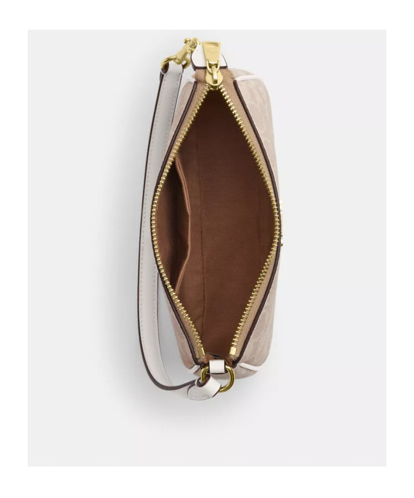 Coach Nolita 19 In Signature Canvas In Beige