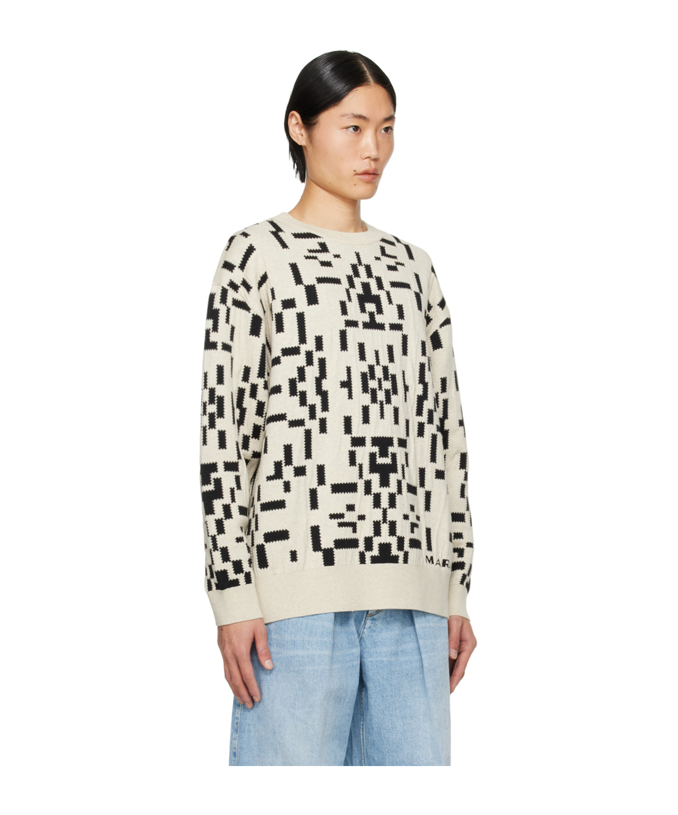Isabel Marant Off-white Baltimi Sweater In White