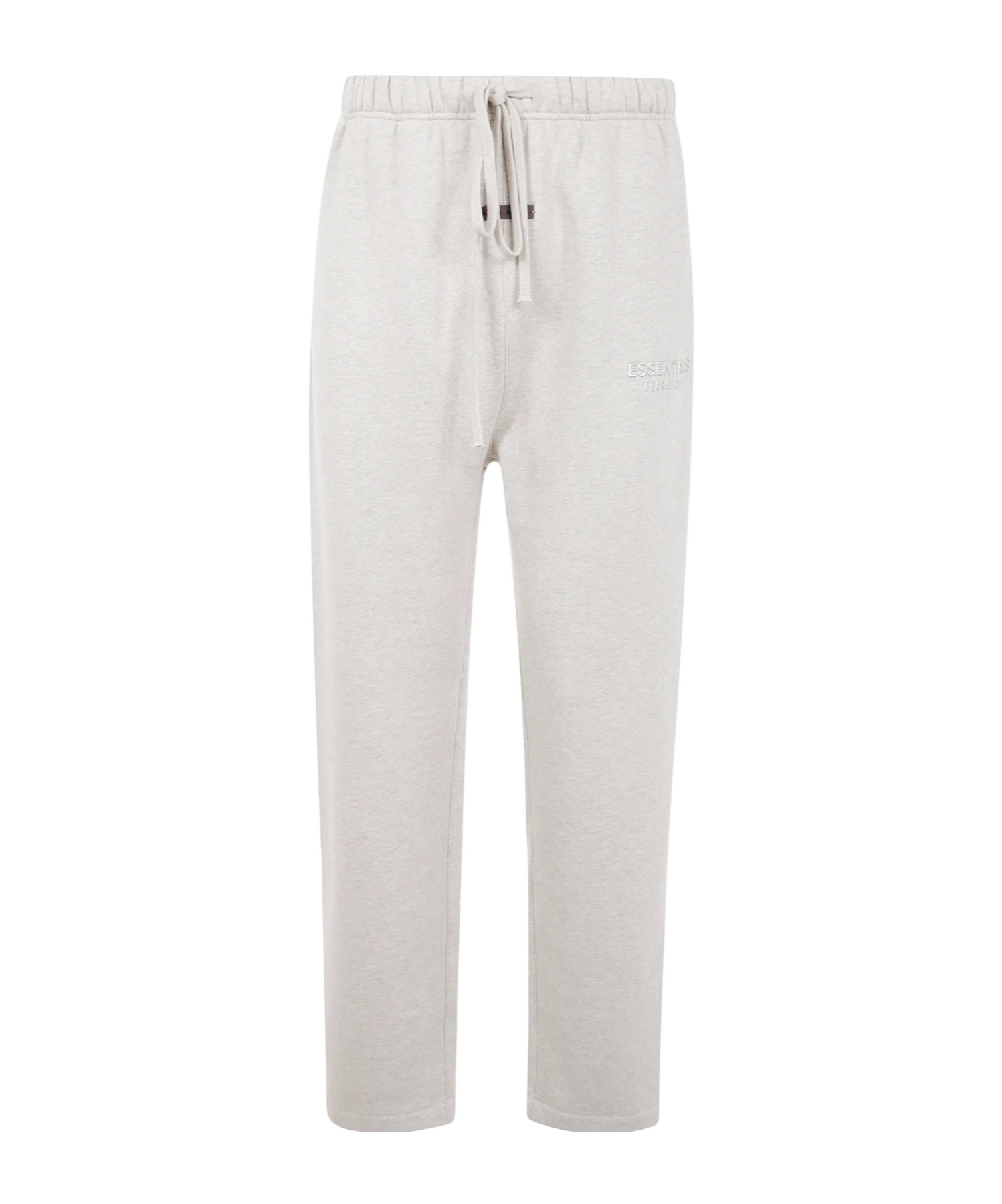 Essentials Emblem Patch Drawstring Sweatpants In White