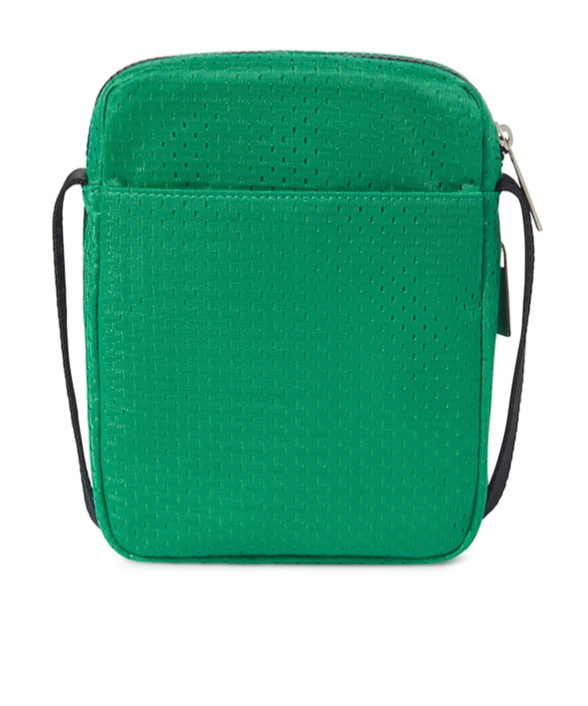 Off-white Outdoor Mesh Messenger Bag In Green
