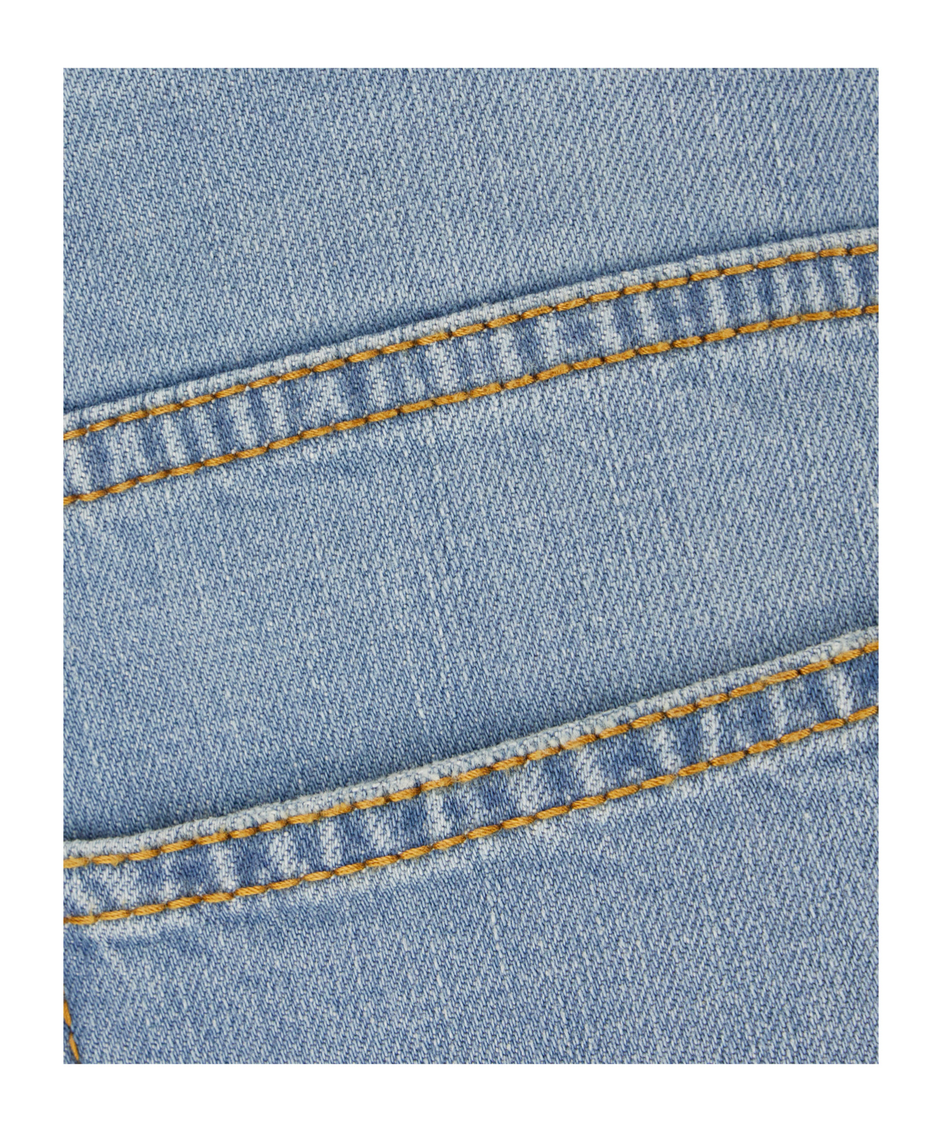 Jacob Cohen Denim Trousers With Five-pocket Design And Contrast Stitching In Blue