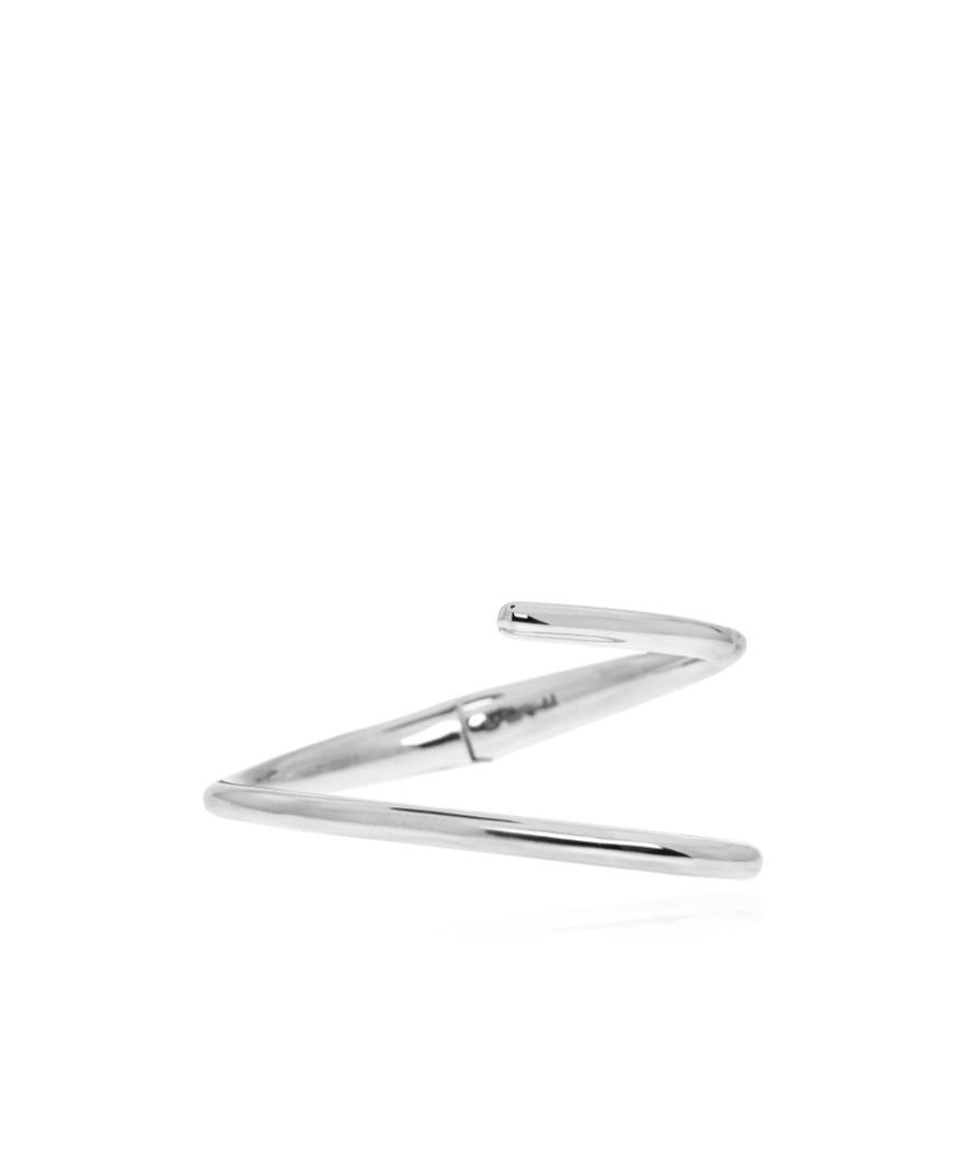Bottega Veneta Logo Bracelet In White