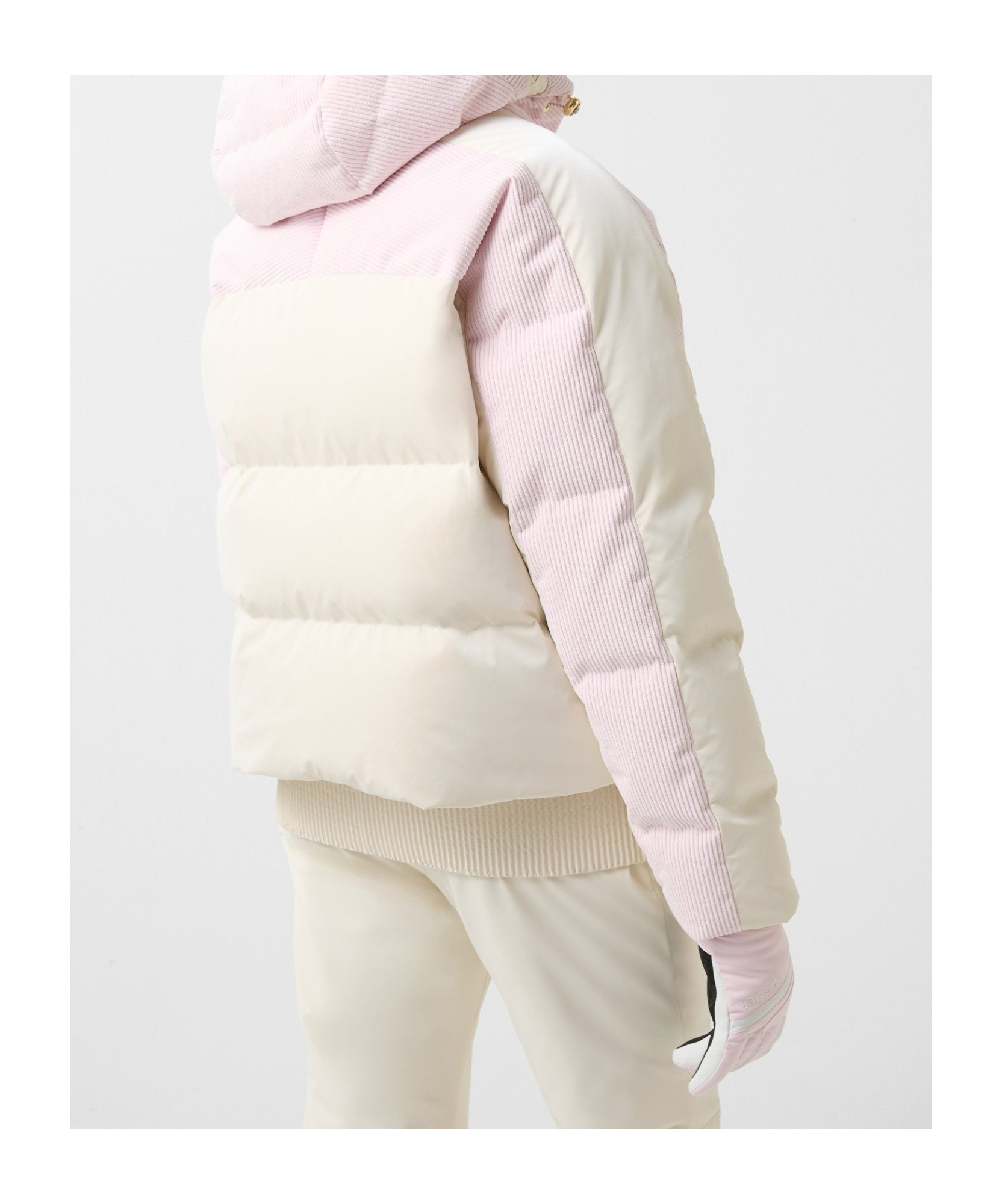 Shop Bogner Long-sleeved Ski Jacket In Pink