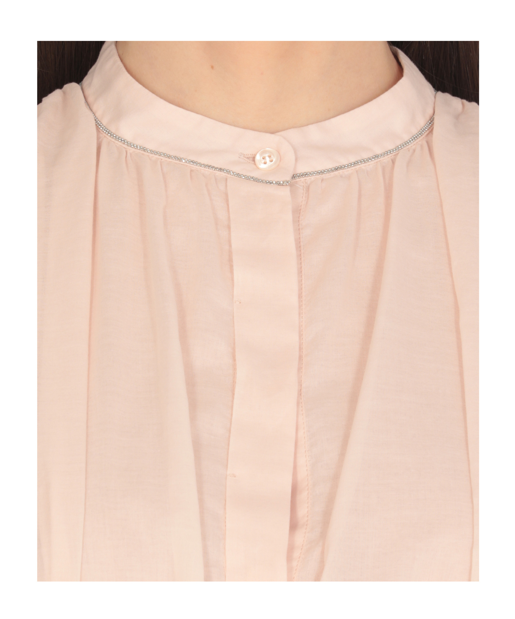 Peserico Pink Cotton Blouse