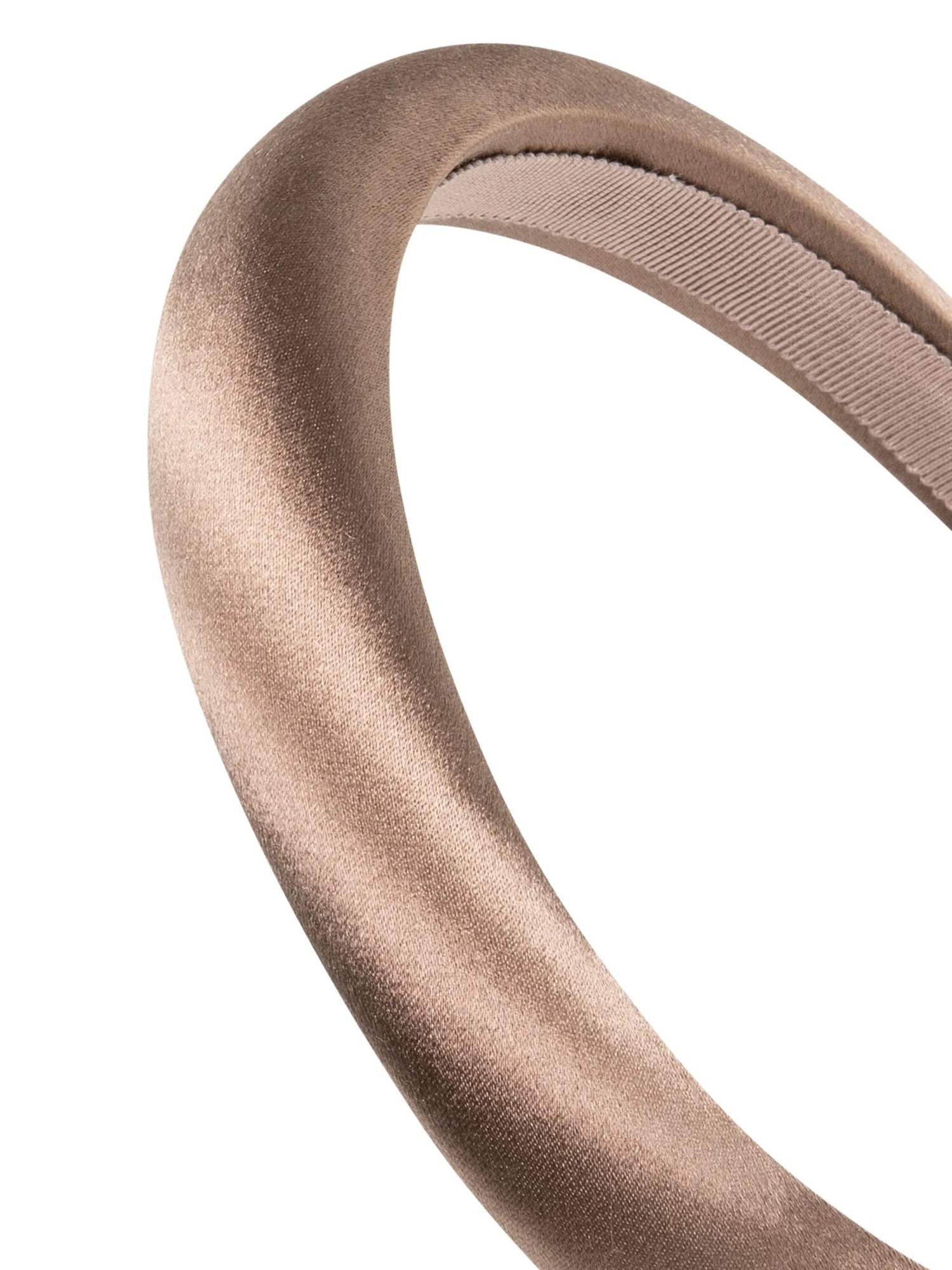 Jennifer Behr Tori Satin Headband In Neutral