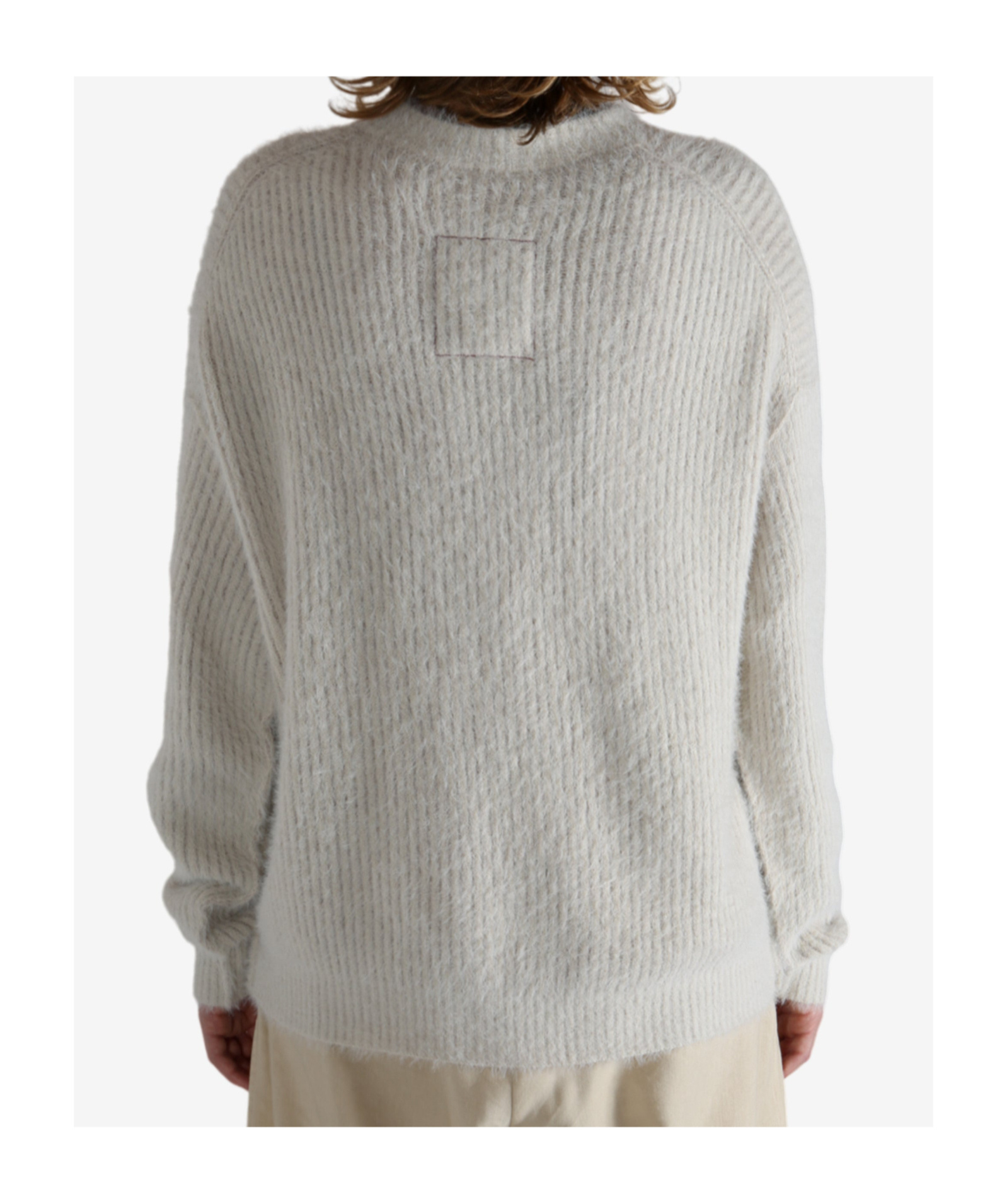Uma Wang Round-neck Sweater In White