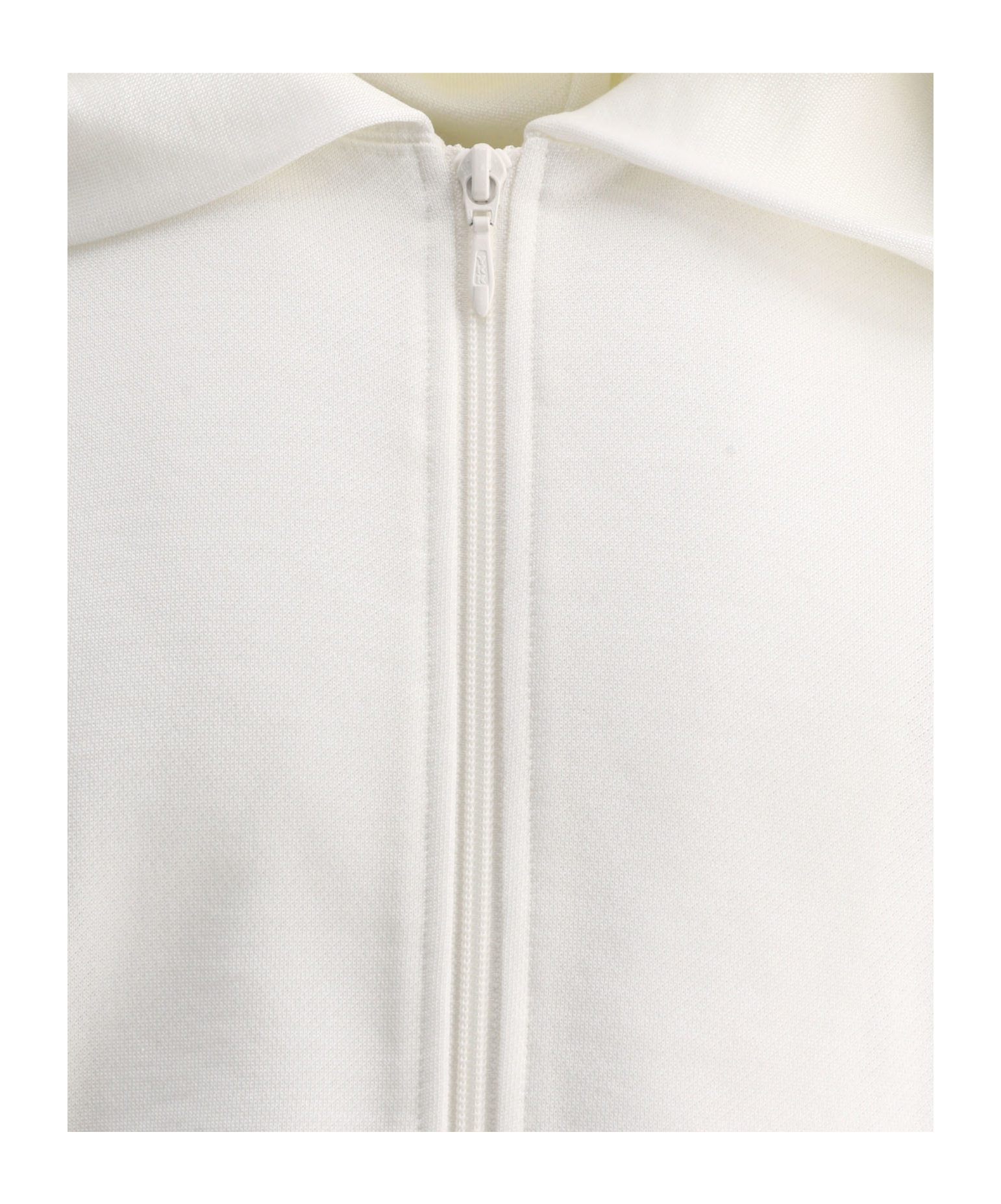 Needles Butterfly Embroidered Zip-up Jacket In White