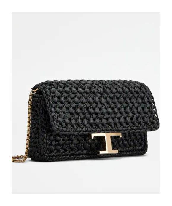 TOD'S LOGO-PLAQUE CROSSBODY BAG 