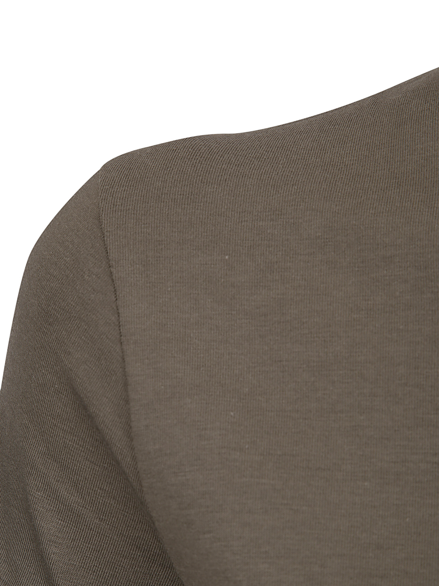 Stefano Mortari Open-necked Black Shirt In Brown