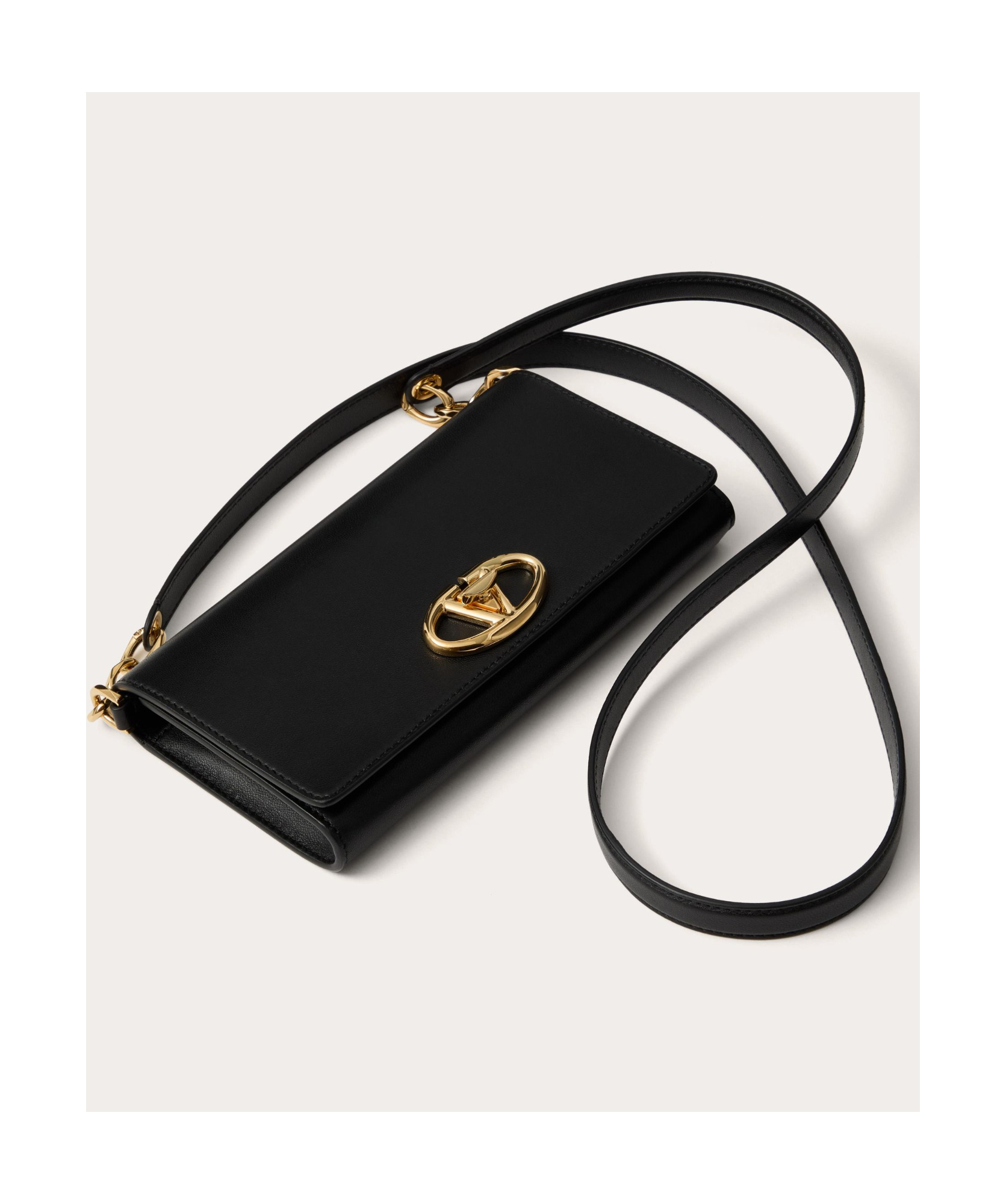 VALENTINO GARAVANI VALENTINO	VLOGO SIGNATURE FOLDOVER TOP CROSSBODY BAG