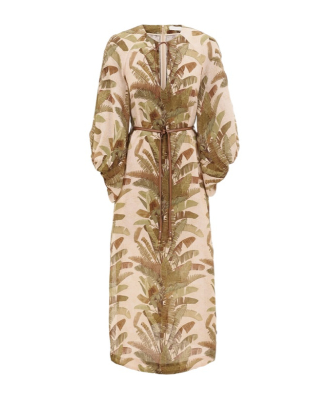 Shop Zimmermann Ascension Midi Dress