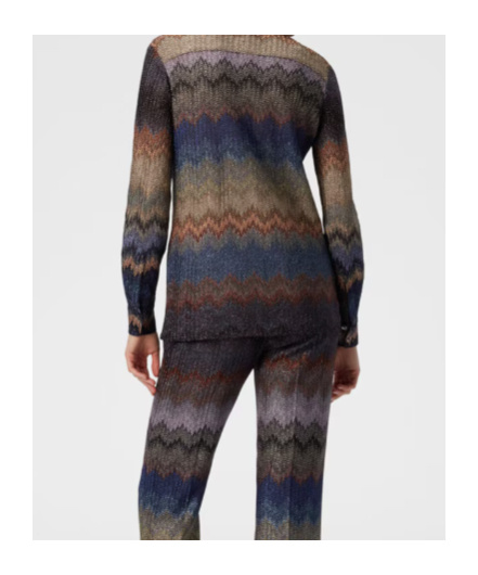 Missoni Zig-zag Pattern Shirt In Multi