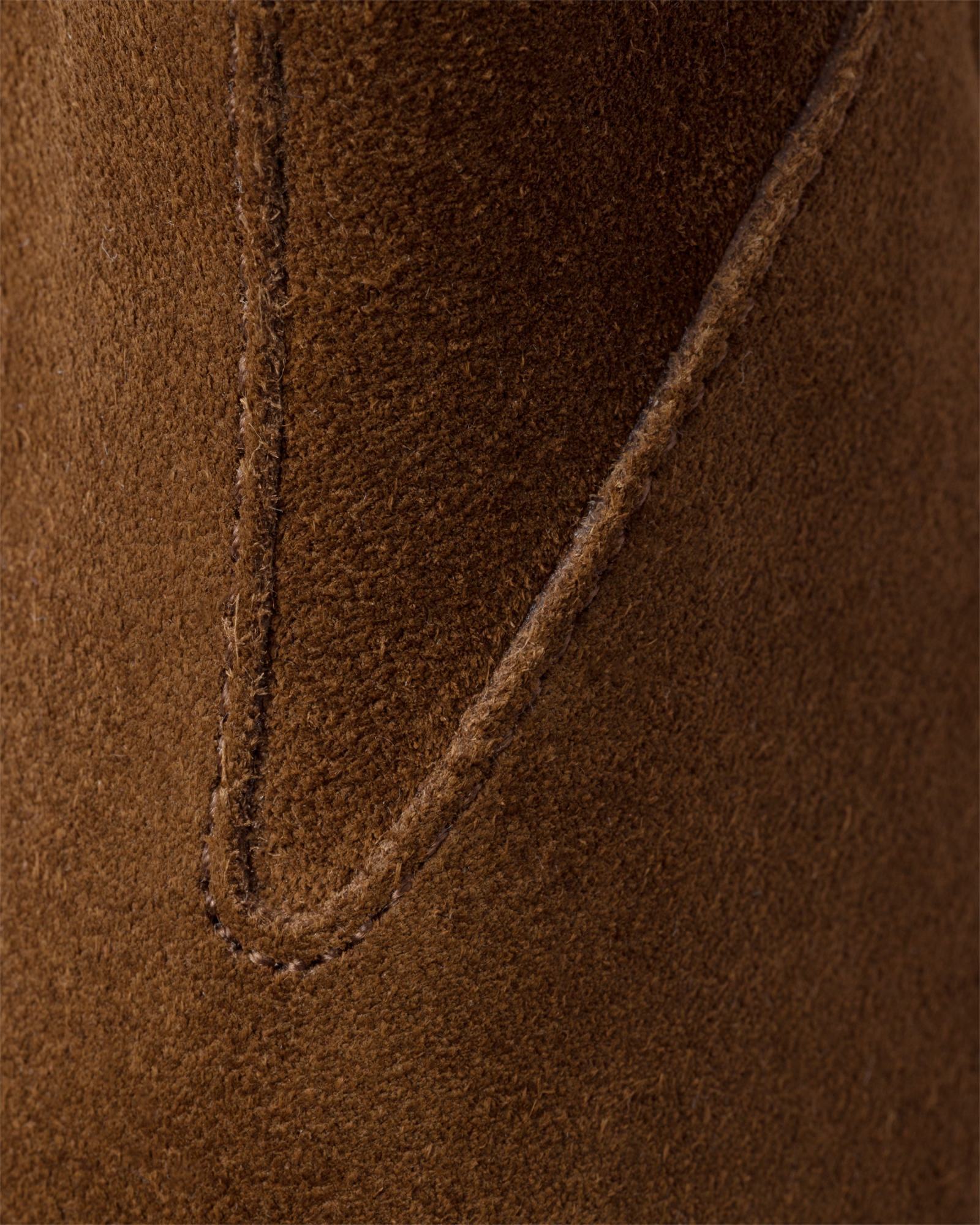 Prada Suede Booties In Metallic