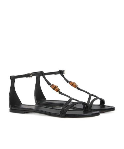 Gucci Women's Sandal With Bamboo Detail