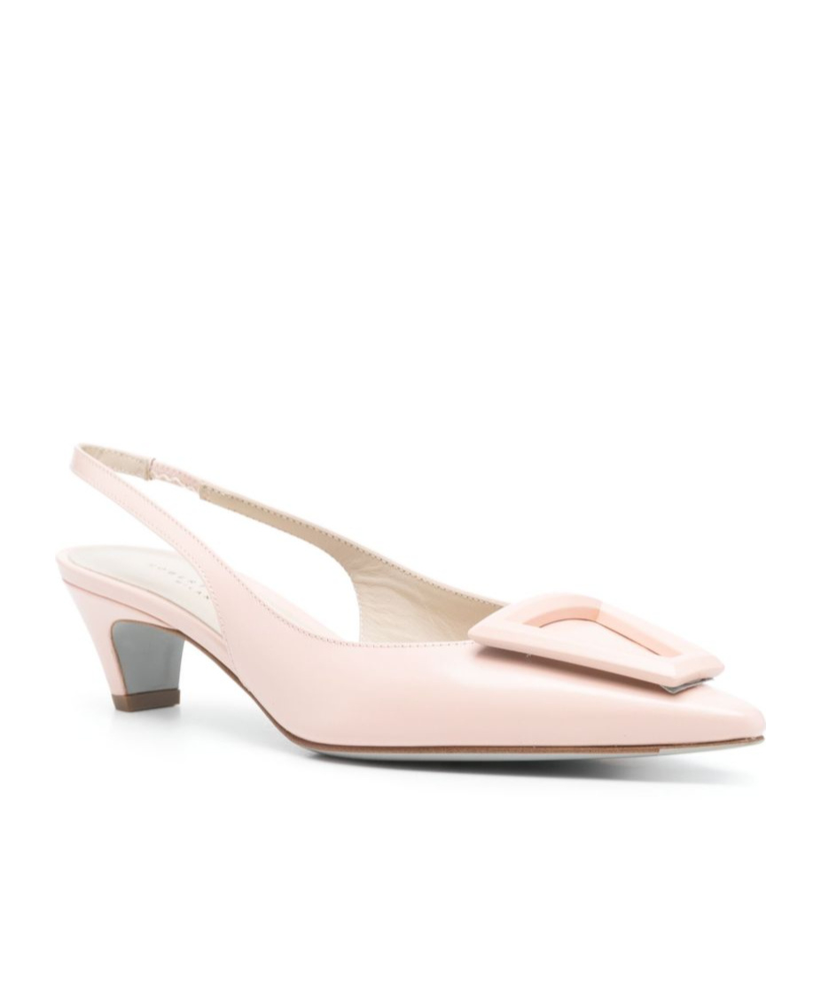 Roberto Festa Pointed Toe High Heel Sandals In Nude