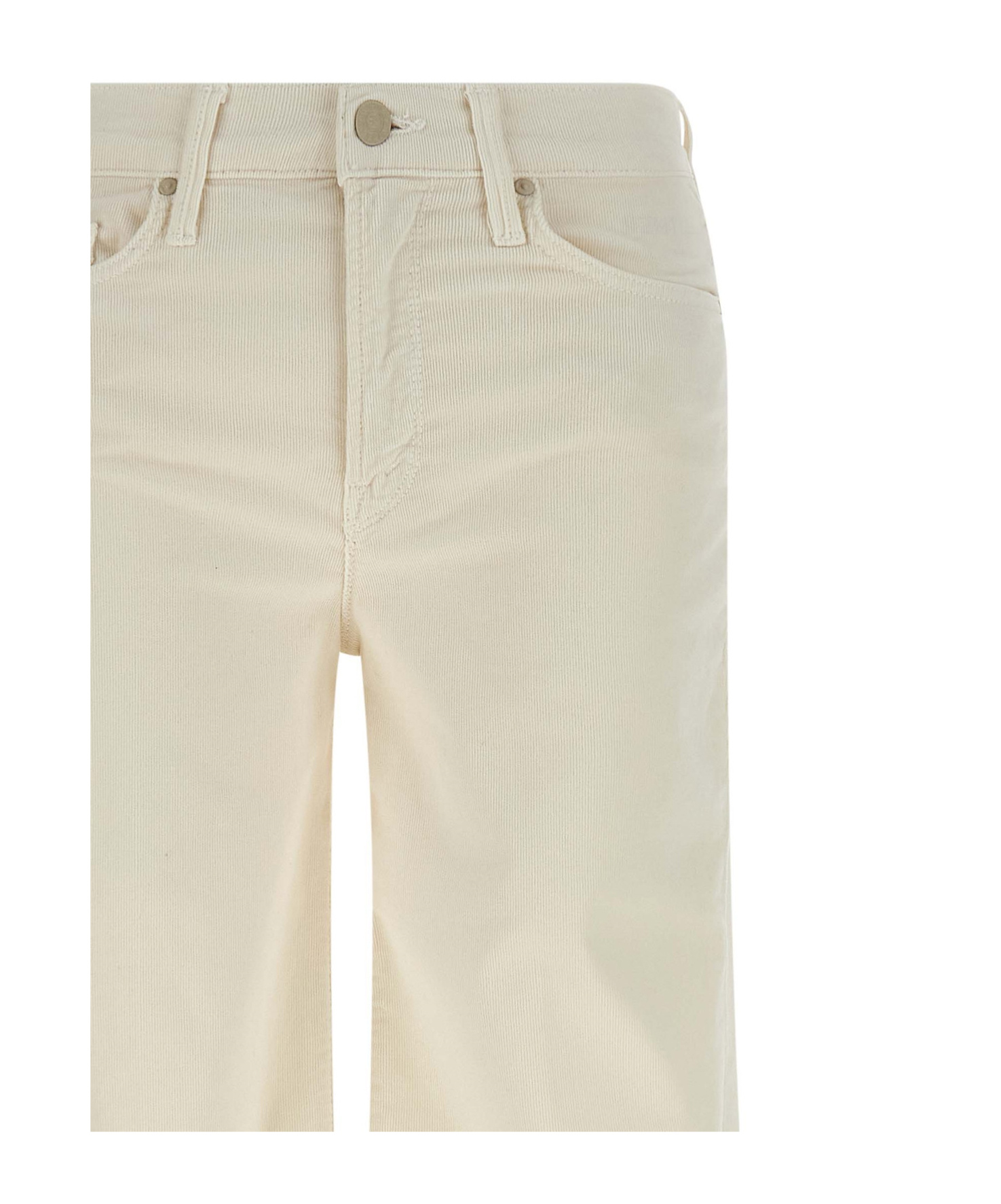 Mother The Twister Sneak Pants In Neutral