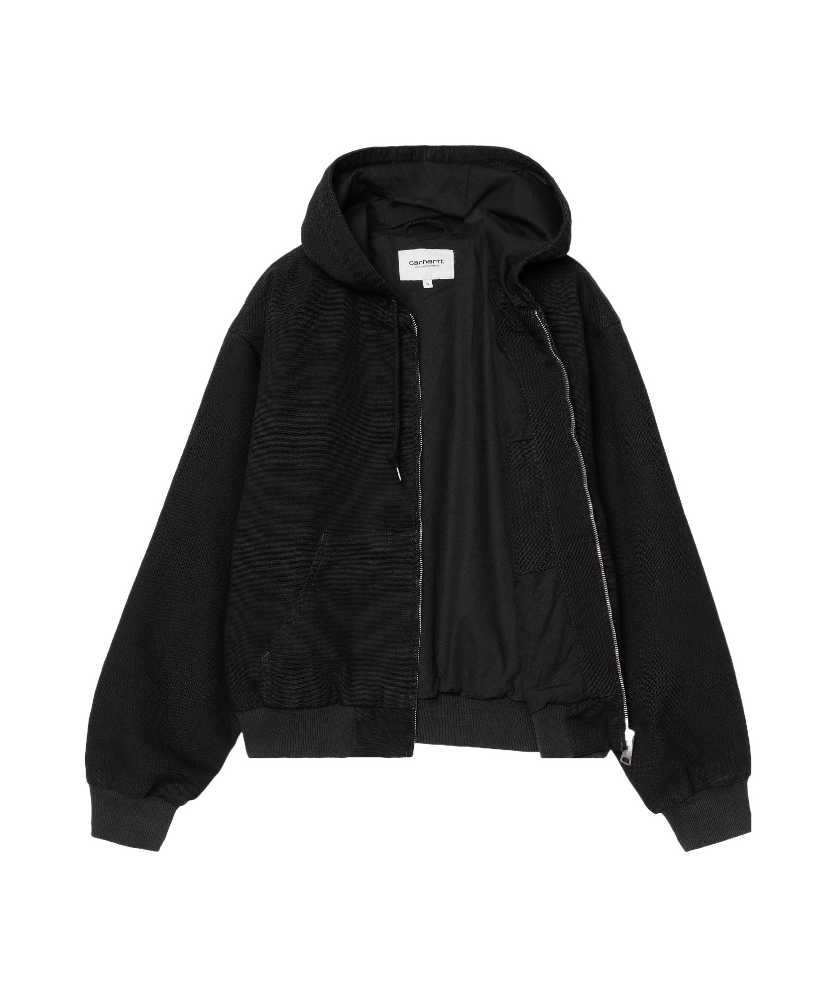 Carhartt Long-sleeved Casual Jacket In Black