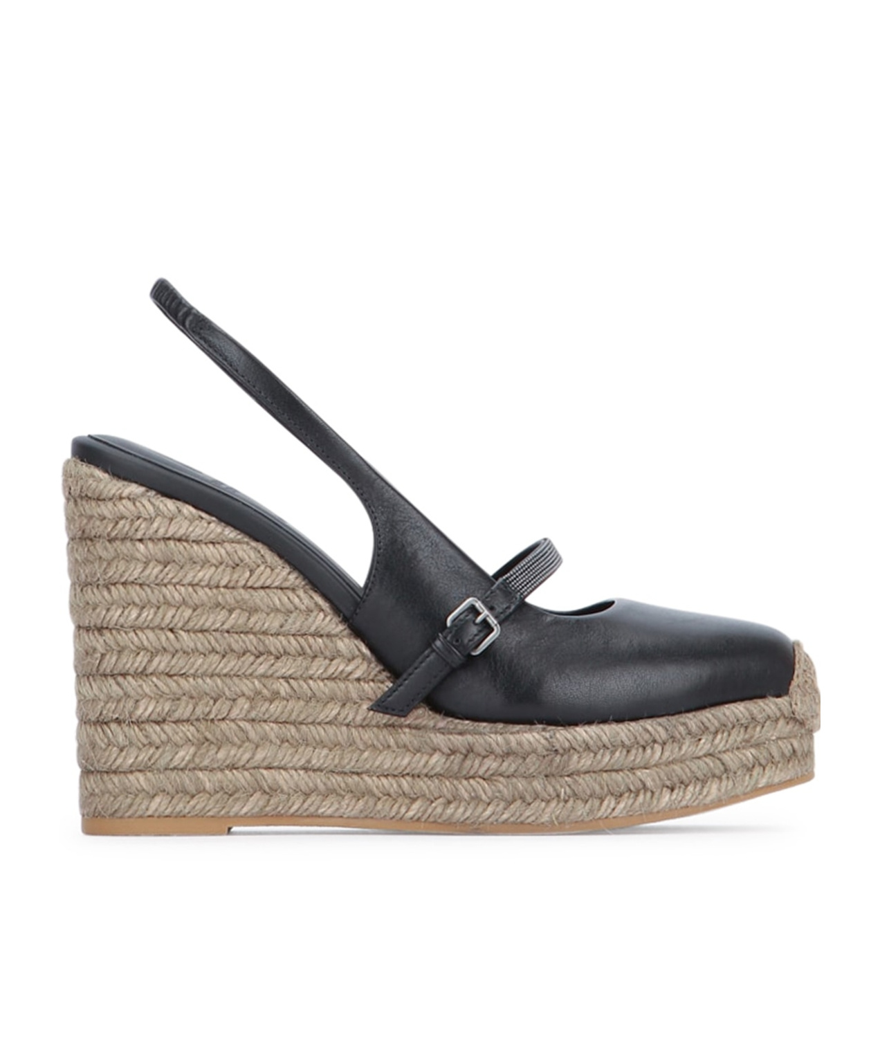 Brunello Cucinelli Round Toe High Heel Sandals