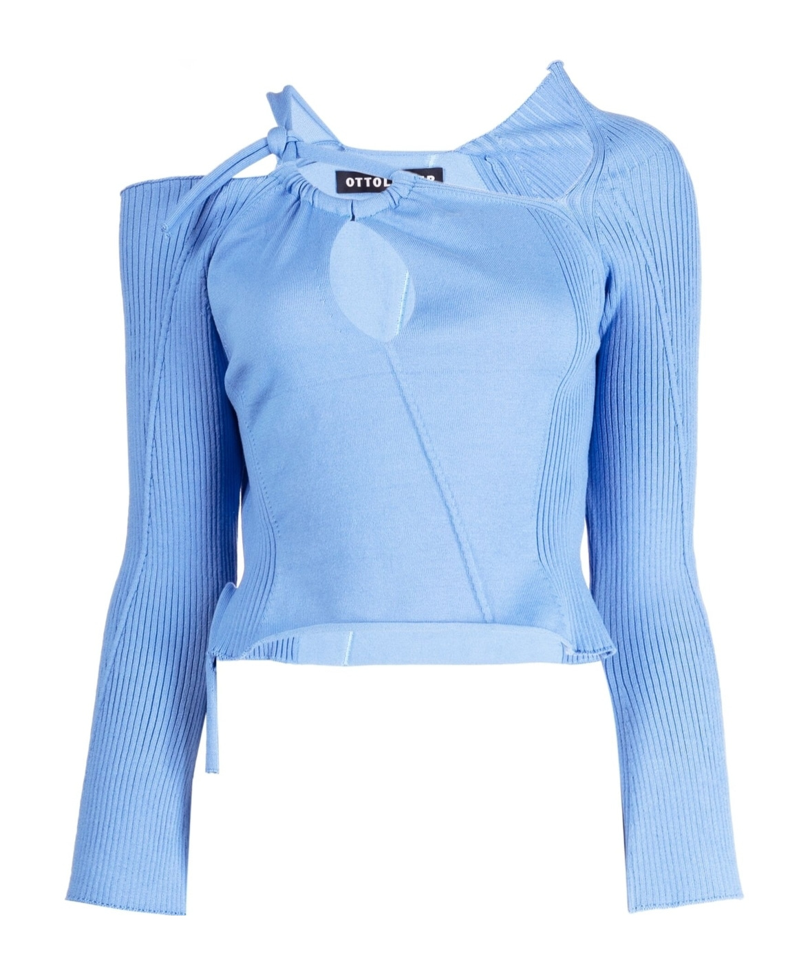 Ottolinger Top Mit Cut-outs In Blue