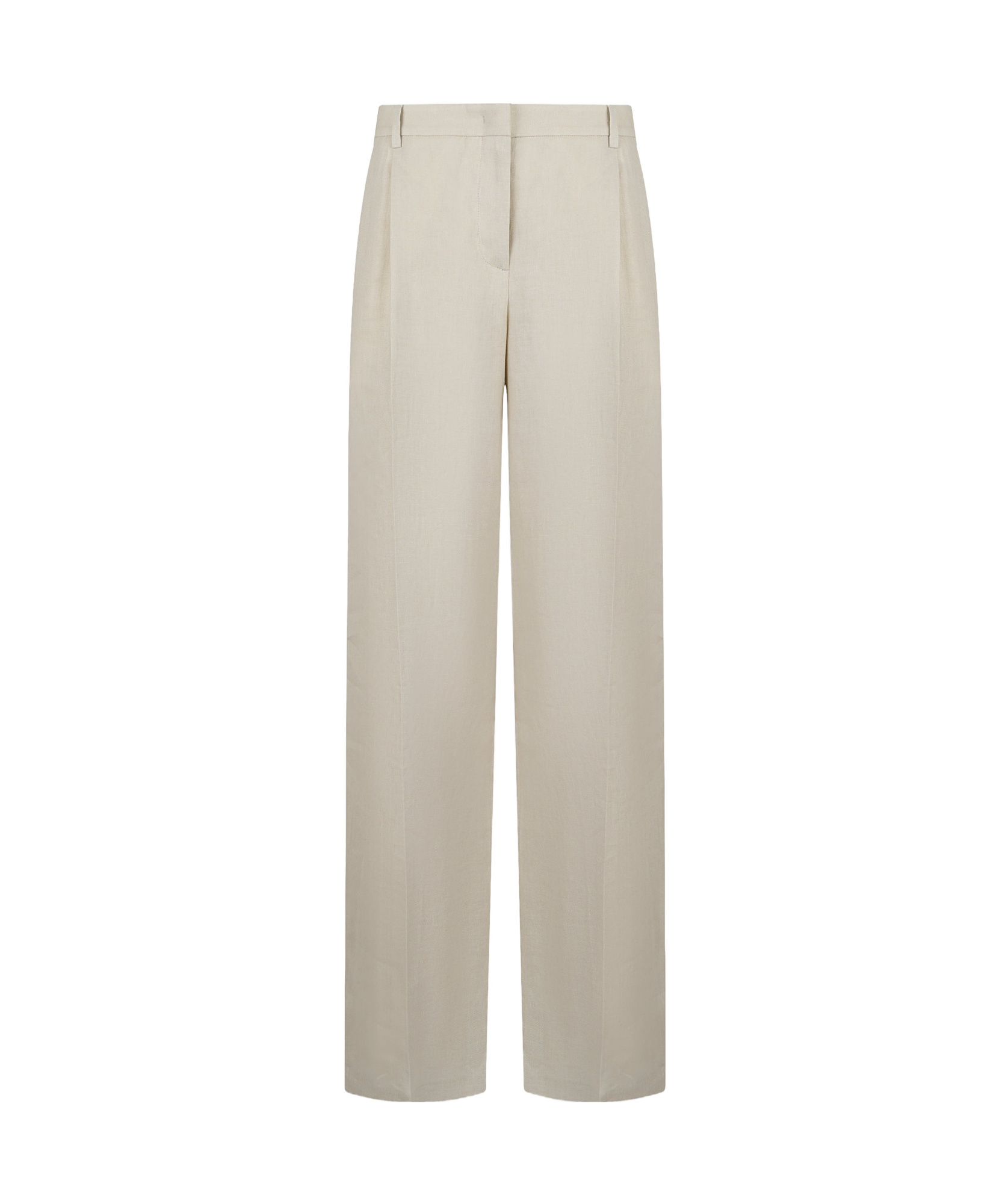Lardini Casual Pants With Belt Loops In Light Beige