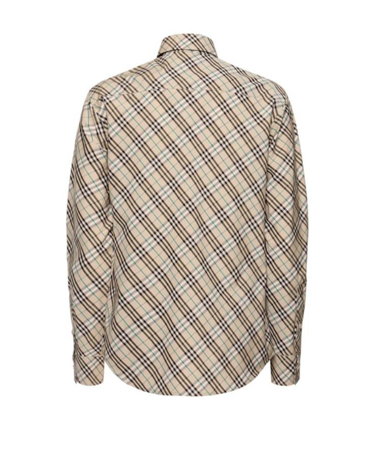 Shop Burberry Long-sleeved Shirt